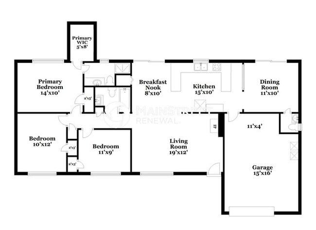 3 Bedroom Pet-Friendly Home in JACKSONVILLE, FL with Main Street Renewal