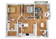 2 Bedroom | 1 Bath | 974 SF