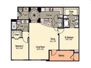 2BR/2BA
