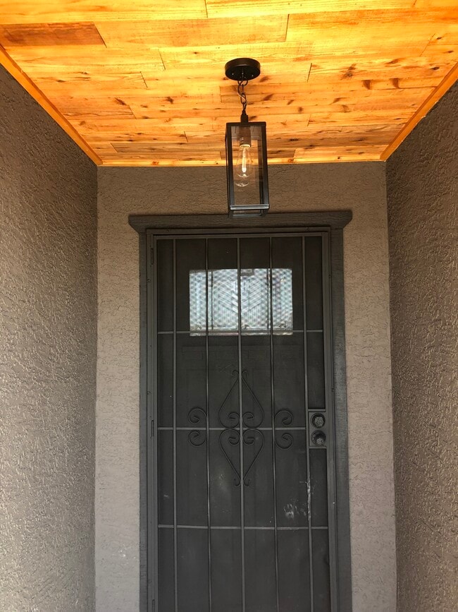 Unit A front door - 8268 W Magnum Dr