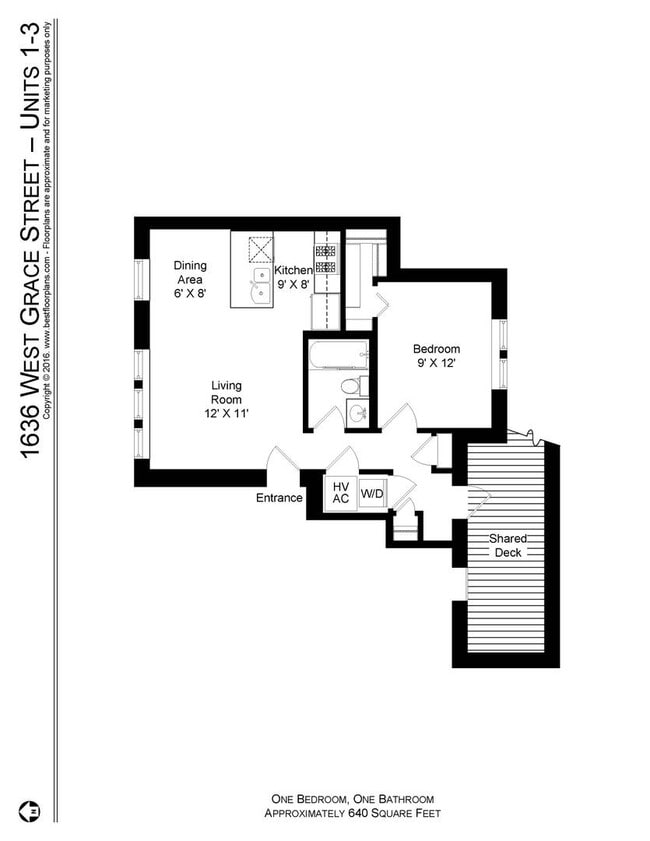 Photo - 1634 W Grace St Unit 2