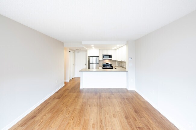 2 Bdrm 1 Bath Var. A (Open Concept) - Living Area - Prince William Apartments