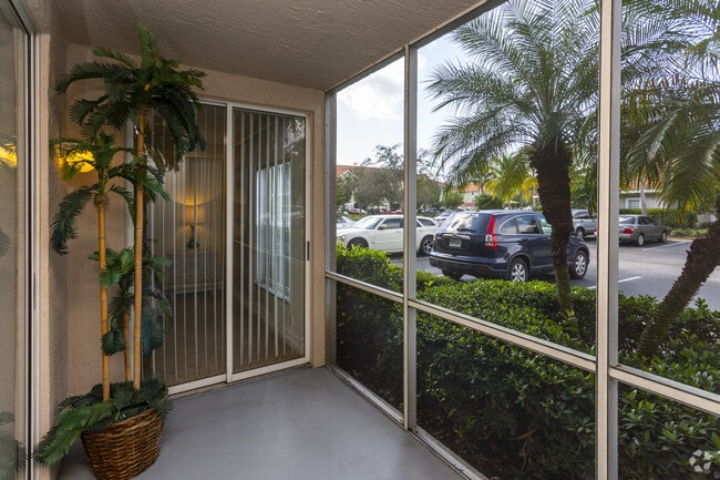 Private patio