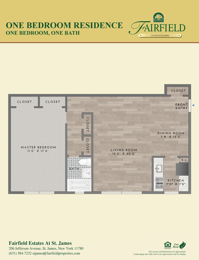 One Bedroom Residence - 1 Bedroom