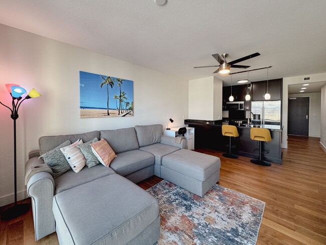 Furnished 1BD/1BA/1PKG at Waihonua in Kakaako - Furnished 1BD/1BA/1PKG at Waihonua in Kakaako Condo Unit 1607