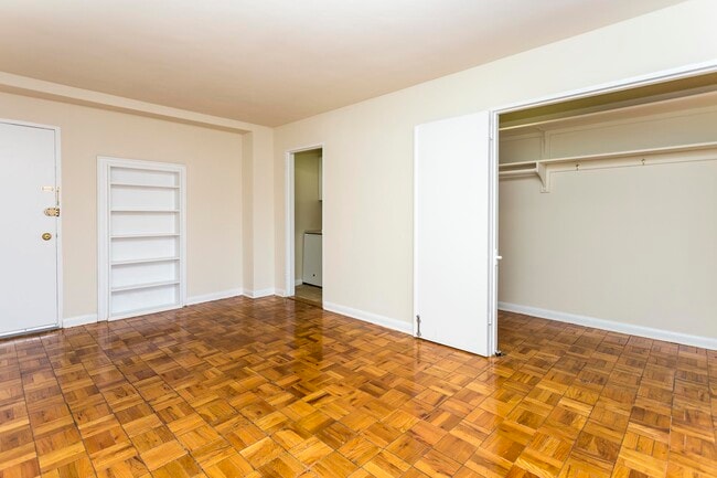 Large Closets and Built-In Bookshelves - Empire