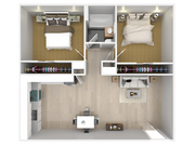 2 Bed 1 Bath