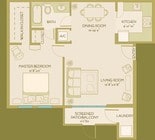 1BR/1BA