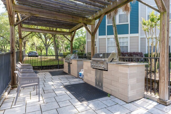 Área de parrillas - The Quarters Gainesville