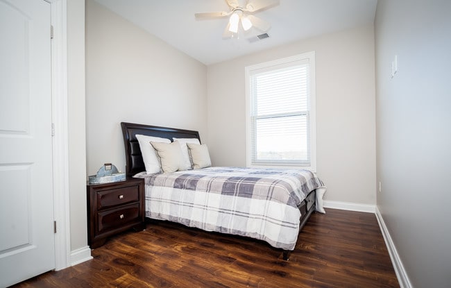 1BD | 1BA - Bedroom - Cornerstone Dekalb Apartments