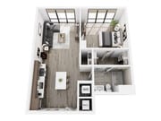 A4 floor plan Harrison Residences