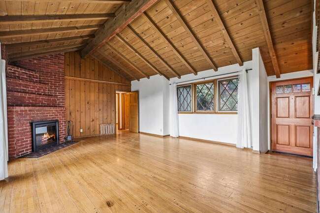 Living Rm Fireplace Front Windows Hall - 15135 Encanto Dr