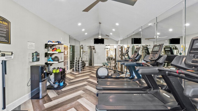 24/7 Fitness Center at Cambridge Park Apartments in Winston-Salem, NC
