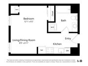 S4 | Studio | 390 SF