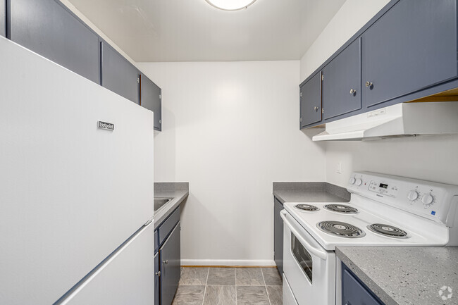 1 dormitorio, 1 baño - 635 pies cuadrados - Cocina