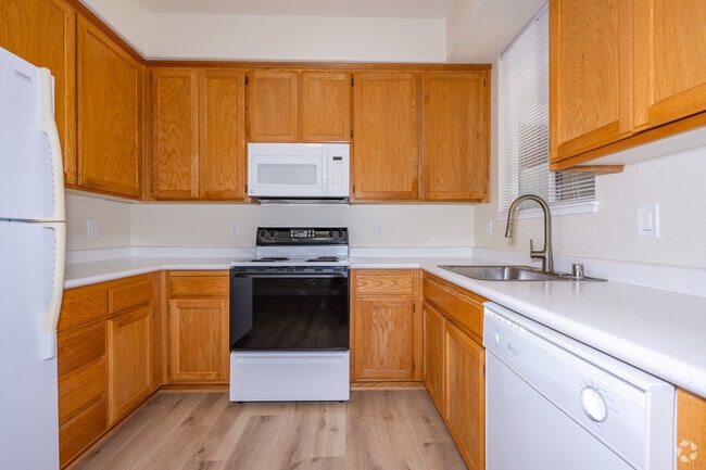 2BR, 1BA - 864SF - Kitchen - Prospect Place Apartments