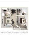 1BR/1BA