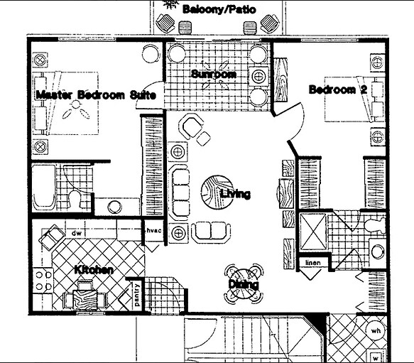 Floor plan - 8660 S Liberty Ln Unit 2205