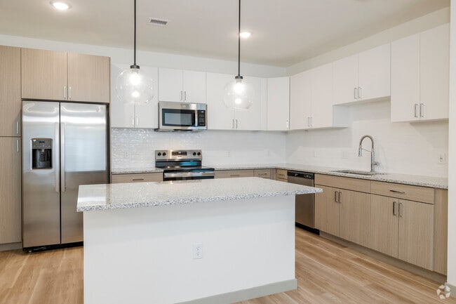 2BR, 2BA - 1,110SF - Kitchen & Dining