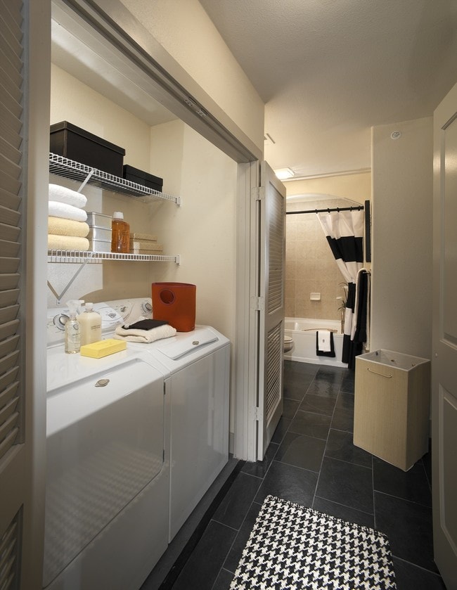 Washer and dryer in every apartment