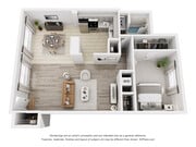 One Bedroom One Bathroom