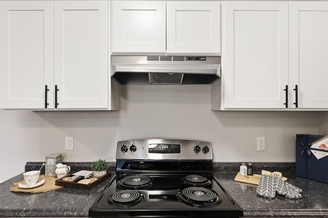 Functional kitchen layout perfect for cooking, meal prep, and entertaining.
