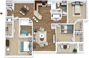 Fairfield | 3 Bed/2 Bath | 1350 sq. ft.