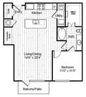 A9 floor plan Virage