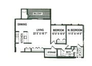 2-Bedroom Deluxe Apt