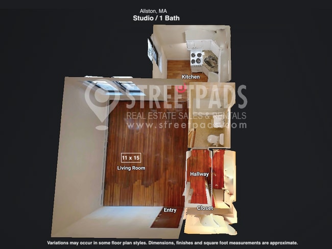 Estudio disponible por $1950 el 1/9/126 - 60 Brighton Ave