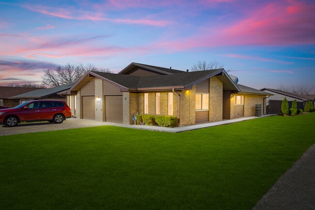 Duplex Exterior Twilight