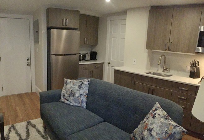 This option provides a galley-type kitchen - 290 Commonwealth Ave