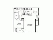 1BR/1BA