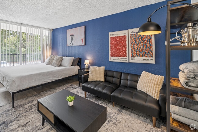 Studio - 286SF - Living Room