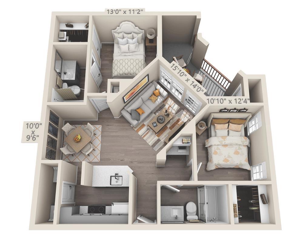 Floor Plan - Plan B2A