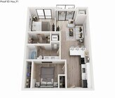 F1 2 Bedroom Balcony