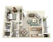 Barton - 620SF