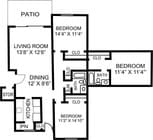 3BR/2BA A