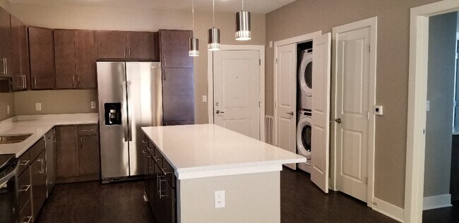 Kitchen, laundry, entry way
