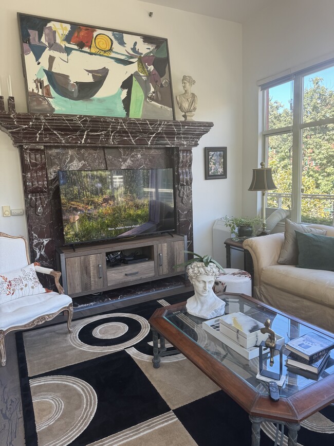 Living Room - 5855 Horton St Unit 5855 Horton Street #402 Rental