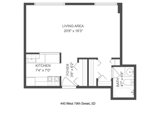 Photo - 445 W 19th St Unit 5D