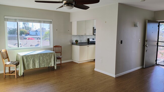 Living to kitchen - 4414 1/2 Kansas St Unit Only one on property