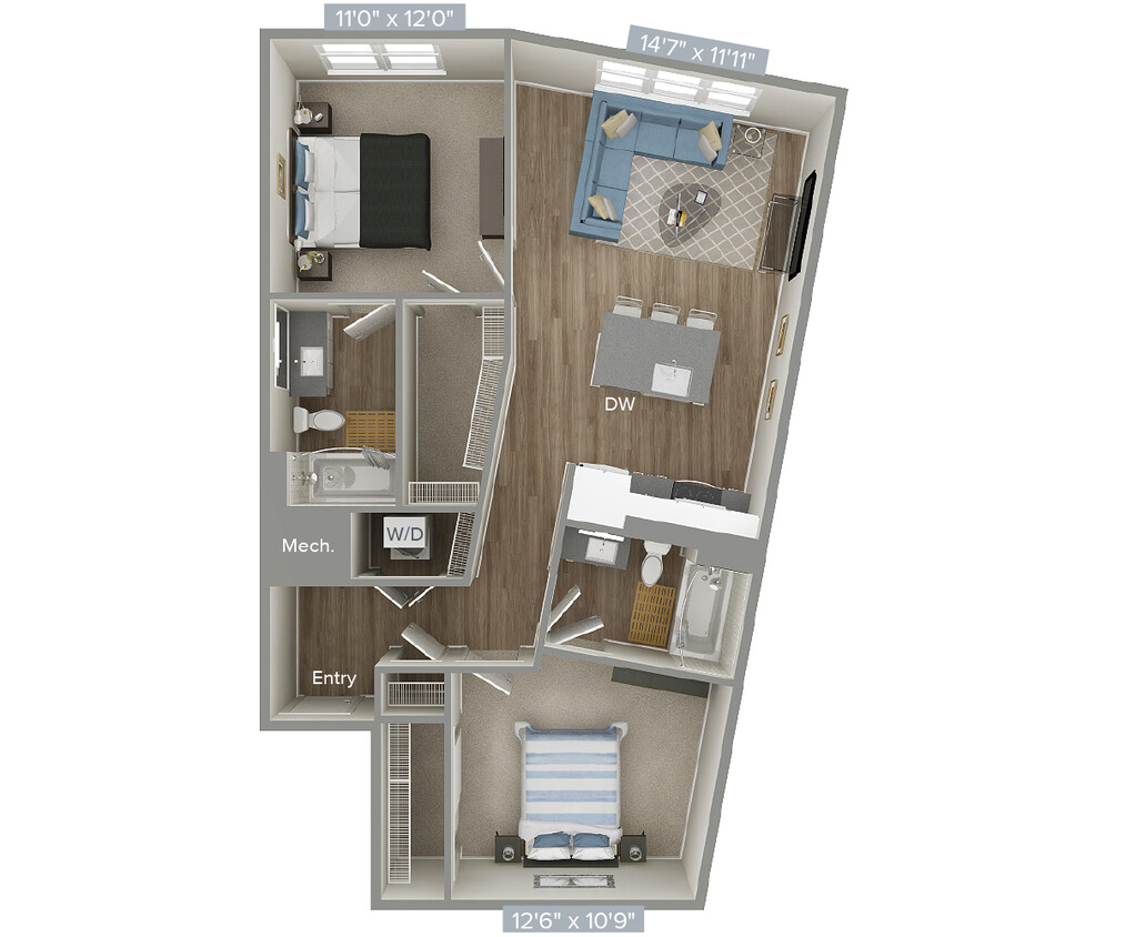 Floor Plan - A16D