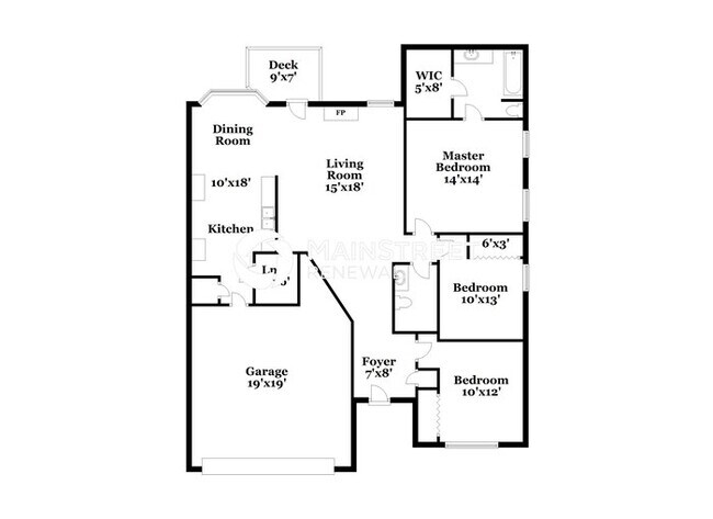 Photo - 3 Bedroom Pet-Friendly Home in Atlanta, GA with Main Street Renewal