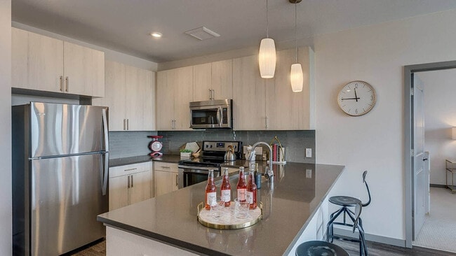 Kitchen with Stainless Steel Appliances