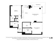 C1 | 2 bed 2 bath | 1,280 sq. ft.