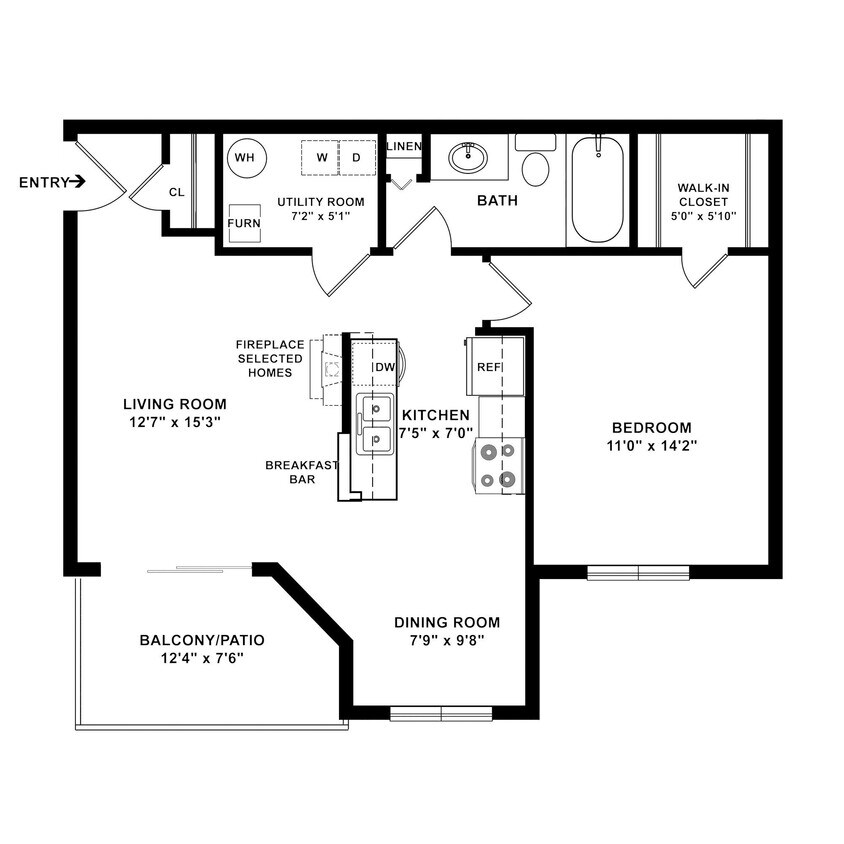 Floor Plan - White Tail