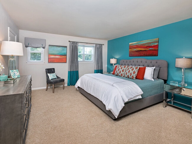 Primary Bedroom with Two Closets