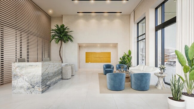 Metwest_LeasingLobby - Emerald at MetWest