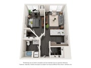 B.5 floor plan Claro at the Waterfront